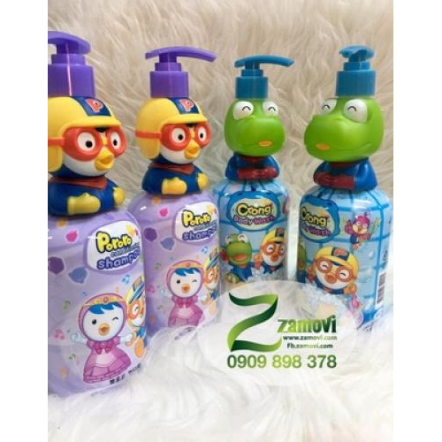 Bộ Sữa tắm, Dầu gội Pororo cho bé