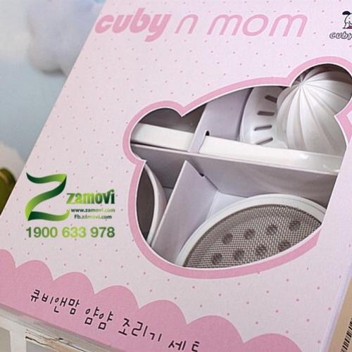 Bộ chế biến ăn dặm Cuby Mom