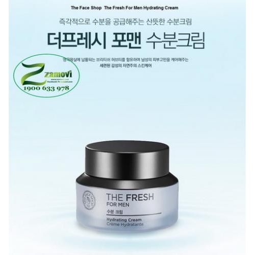 Kem dưỡng da nam Fresh for Men 50ml