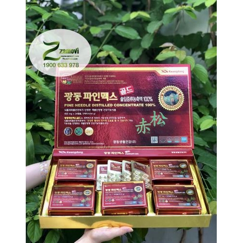 Viên uống Tinh dầu Thông đỏ KWANGDONG Hàn Quốc 