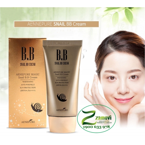 Kem nền BB Snail có lớp chống nắng