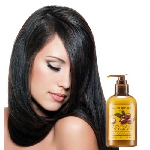 Dầu xả Argan mềm mượt tóc Nature Republic 300ml