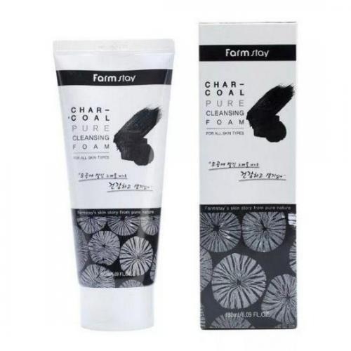 Sữa rửa mặt FARM STAY THAN TRE 180 ML