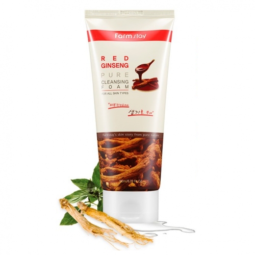 SỬA RỬA MẶT NHÂN SÂM FARM STAY 180ML