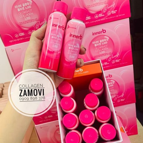 [NEW] NƯỚC UỐNG BỔ SUNG COLLAGEN INNERB GLOWSHOT COLLAGEN 3000MG (50ml*12 ống)