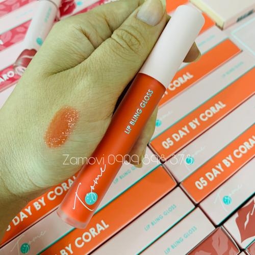 SON BÓNG TSOME  LIP BLING GLOSS 05 tone cam